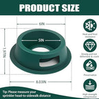 10 Pack Lawn Sprinkler Head Protector, Guards Against Mowers & Cars - Image 2