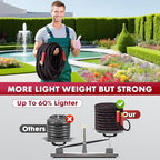 PANYEE 50FT Garden Hose, Flexible Water Hose,Leak Proof hose with 10 Functions Sprayer, Durable, Anti-Kink - Image 4