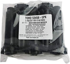 Toro 53458 5-Pack, 570 Series 4" 15' Half Nozzle Pop-Up Sprinkler, Black - Image 2