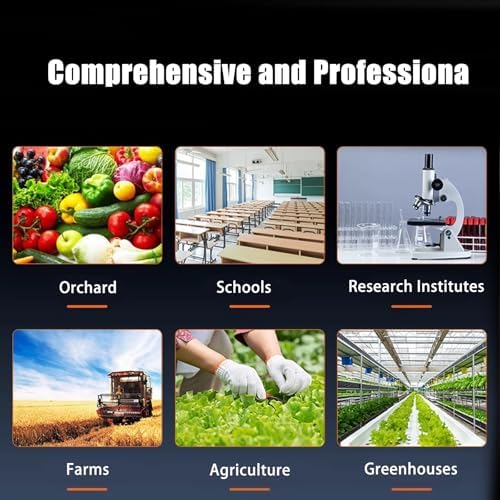7 in 1 Soil Tester, Nitrogen Phosphorus Potassium NPK Tester, Handheld Soil PH Meter Kit, Temperature, Conductivity, Moisture, EC Meter for ​Petrochemical, Agriculture - Image 6