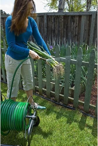 Yard Butler Garden Hose Truck - Heavy-Duty Water Hose Holder Cart - Powder Coated Steel Construction - Leakproof Reel - Portable Management - Holds up to 400' of 5/8" Hosepipe - Image 5