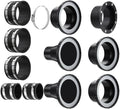 4 inch Magnetic Dust Collection Fittings for 5 Woodwork Shop Vac Machines by JIANBENKJ