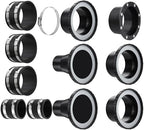 4 inch Magnetic Dust Collection Fittings for 5 Woodwork Shop Vac Machines by JIANBENKJ