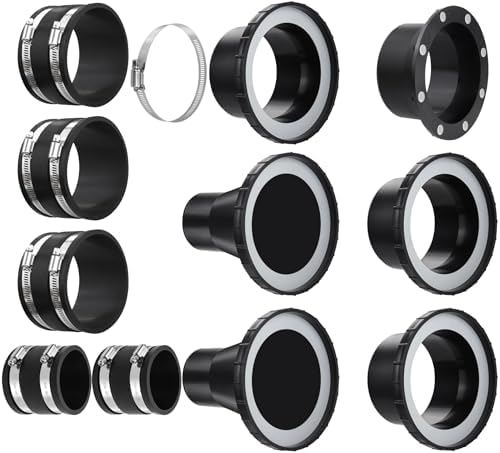 4 inch Magnetic Dust Collection Fittings for 5 Woodwork Shop Vac Machines by JIANBENKJ