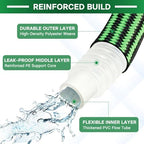 Garden Hose 75 ft Flexible Non-Expandable Water Hose Kink-Free Ultra Lightweight Leak-Proof Durable Portable Wear-Resistant Hoses Pipe with 3/4" Brass Fittings for Outdoor Yard Lawn Car Wash - Image 3