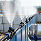 Dust Suppression Misting System with 5/16 in Irrigation Tubing, Gentle Mist by Unknown