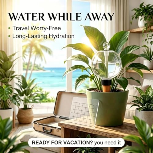 Self Watering Plant Globes, Water Bulbs for Indoor Outdoor Plants，3-500ml - Image 2