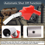 Azdele 1 Inch NPT Red Automatic Fueling Nozzle 1-3/16 Inches(OD=30mm) - Image 3