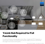 NSF Certified YoLink X3 Smart 1/2" Motorized Stainless Steel Ball Valve, LoRa Long-Range, 10-Year Battery, D2D Offline with Leak Sensors, Alexa/IFTTT/Home Assistant, Hub Required – YS5012 - Image 3