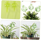 4pcs Cactus Shape Glass Watering Globe for Plants Automatic - Image 2