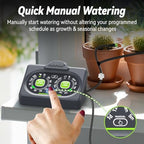RAINPOINT Smart Auto Plant Waterer Kit for Indoor Houseplants,WiFi/App Control and Local Panel Control,Tap Free Drip Irrigation System for Indoor Balcony Grow Tent Office Water 10-15 Plants - Image 4