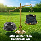 100FT Non-Expanding Garden Hose, Ultra Lightweight Water Hose, Kink-Free, Burst-Resistant, Durable & Flexible Hose, All-Weather Outdoor Hose for Lawn & Garden, Car Washing - Image 6