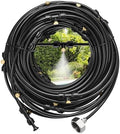 uxcell Misting Cooling System, 75FT(23M) Misting Line +28 Mist Nozzles +3/4" Brass Adapter, Misters for Outside Patio Garden Greenhouse Umbrella by uxcell