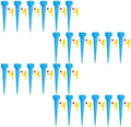 6-24pcs Auto Adjustable Drip Spike Water Bottle Irrigation System Self Dripper Automatic Device Indoor Plant(Blue-24Pcs) by Unknown