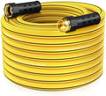 Heavy Duty Garden Hose 75ft, NON-EXPANDABLE Flexible Water Hose, Kink Resistant Lightweight Hybrid Hose, Leakproof Hose Male to Female Fittings by EOOIOGARDEN