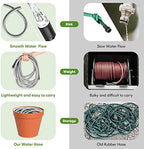Unywarse Garden Hose 50FT Metal Water Hose with 10 Function Nozzle No-Kink - Image 5
