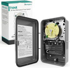 T104R Mechanical Timer Switch Outdoor, Rainproof Metal Enclosure by Rumngsuy