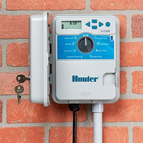 Hunter X-Core 4 Zone Sprinkler Timer, Indoor/Outdoor Sprinkler Controller - Image 4
