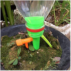 Garden Lawn Sprinkler Irrigation System 5 PCS Garden Potted Plants and Flowers Automatic Watering Device Irrigation Dripper Plastic Adjustable Nozzle with Bracket (Color : 15mm) by Lrjskwzc