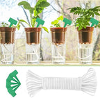 Self Watering Wick Cord, Capillary Wick Cord Vacation Plant Sitter DIY Hydroponic Wicking Self-Watering(60ft/18m) - Image 5