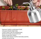 Stainless Steel Hand Pressing Watering Can, Plant Sprayer Mister, Watering Pot for Indoor Garden Plants - Image 4