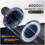 4" to 2-1/2" Magnetic Dust Collection Fittings,8 high-strength magnets,One-to-Many Magnetic Starter Kit,1s connect and disconnect—enabling efficient hose transfer between different machines - Image 2