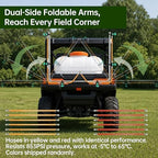 6-Nozzle ATV Sprayer Boom Kit with 2 Heavy-Duty Hooks – 122" Bar, Adjustable Boom Sprayer Nozzles, 180° Foldable Metal Boom for ATV, UTV, Tow-Behind Tank Sprayers, Row Crops, Lawn & Garden - Image 5