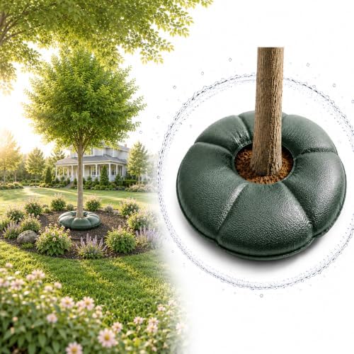 Tree Watering Bags Slow Release,24in Rain Refill Tree Irrigation Ring by Unknown