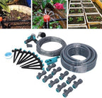Automatic Drip Irrigation System Kit, 32.8ft Hose with Quick Connector, 8 Holes Adjustable Emitters Garden Watering System for Greenhouse, Plant, Lawn - Image 3