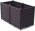 YSUEFIJO Planter Box Outdoor Plastic, Raised Garden Bed Planter Box, Planter Raised Beds for Vegetables, for Easy DIY and Cleaning, for Planting Outdoor Plants Vegetables by WELCOMETOYSUEFIJO