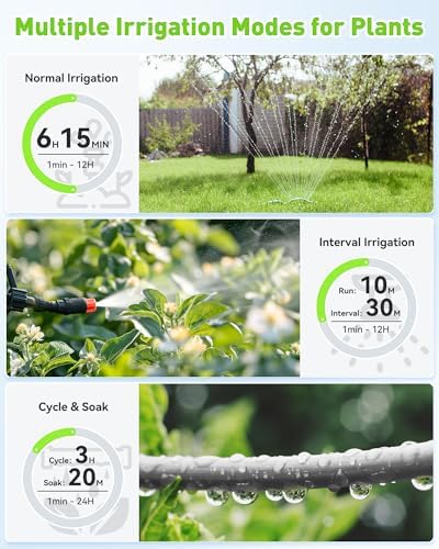 RainPoint WiFi Water Timer for Garden Hose,Blue - Image 3