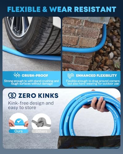 Kohree NSF 372 Certified 100-ft Drinking Water Hose, 5/8'' RV Water Hose - Image 6