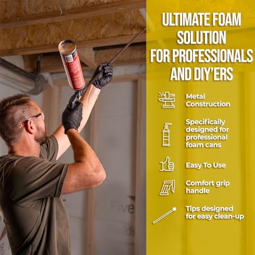 AWF PRO Spray Foam Gun 40" Long Nozzle, Pack of 10 - Image 2