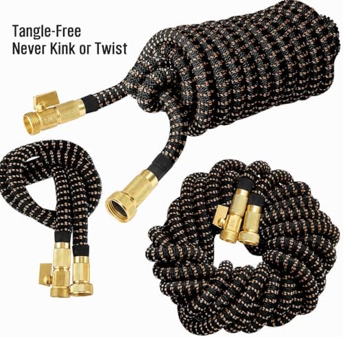 50FT Expandable Garden Hose,Lightweight&Flexible,Anti-burst Fabric - Image 4