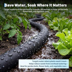 Garvee Flat Soaker Hose 100FT (2 * 50FT), Linkable Garden Irrigation Hose - Image 2