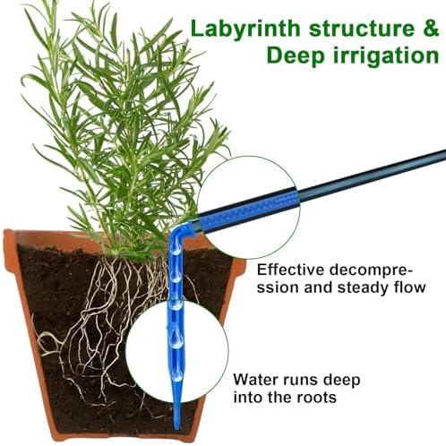 RISINGUP Solar Drip Irrigation System for 15 Potted Plants - Image 4