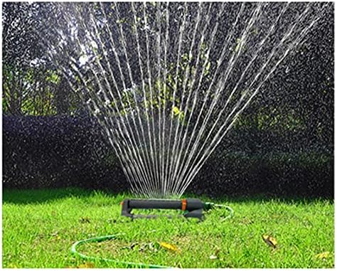 Rotating Water Sprinkler System Automatic Garden Sprinklers Watering Lawn Turbo Oscillating Irrigation Tool Rotary Nozzle Landscape Gardening (Color : White) - Image 5