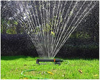 Rotating Water Sprinkler System Automatic Garden Sprinklers Watering Lawn Turbo Oscillating Irrigation Tool Rotary Nozzle Landscape Gardening (Color : White) - Image 5