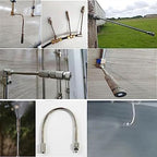 20 Pack Flexible Brass Mist Rod, 10/24 UNC, 2 INCH, 1bar-70bar, Outdoor Cooling, Dust Control - Image 6