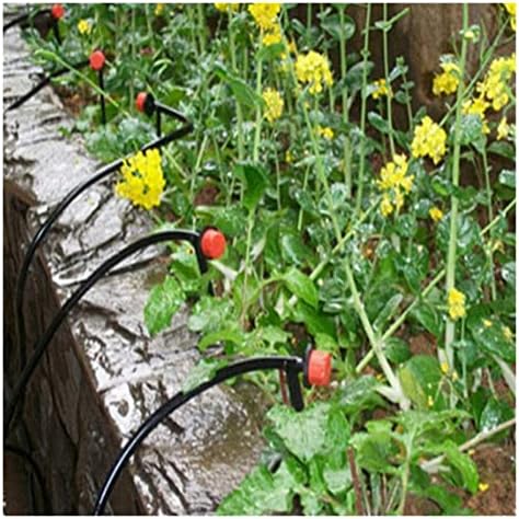 Gardening Irrigation Dripper 15 Pieces of Adjustable 8-Hole Red Dripper Button Drip Irrigation Sprinkler Garden Flower Plant Watering Sprinkler - Image 6