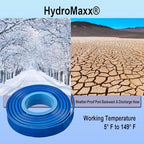 (3" Dia. x 100 ft) - HydroMaxx® 6 Bar Heavy Duty Reinforced PVC Lay Flat Discharge and Backwash Hose - Image 3