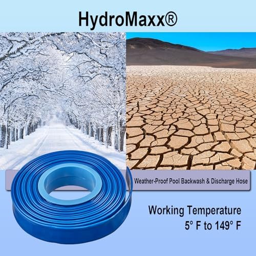(3" Dia. x 100 ft) - HydroMaxx® 6 Bar Heavy Duty Reinforced PVC Lay Flat Discharge and Backwash Hose - Image 3