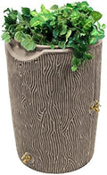 Good Ideas IMP-C50-KHA Impressions Bark Rain Saver, 50-Gallon, Khaki by GoodIdeas