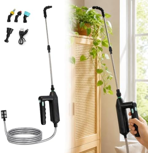 Electric High Reach Plant Waterer, 24-32in Watering Wand for Hanging Plants by Unknown