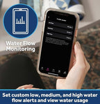 GE Smart Water Softener, 45,000 Grain, Reduce Hard Minerals to Whole House, Built-in WiFi with Water Flow Alerts, Soft Water for Shower, Appliances, and Plumbing, GXSH45W - Image 5