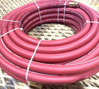 75ft Red Industrial Water Hose 300psi Heavy Duty 3/4" x 75' with Standard GHT Fittings Concrete Pump Parts Mixers Washout (H07575-WATER) - Image 2