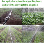 Drip Irrigation Dripline Tubing, Saving 80% Water, No Extra Drippers Needed for Raised Bed Garden Rows Flower Beds black 1 inch 200m 5 holes - Image 2