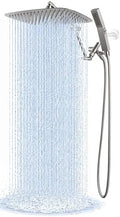G-Promise All Metal 14 Inches Rainfall Shower Head with Handheld Combo by G-Promise