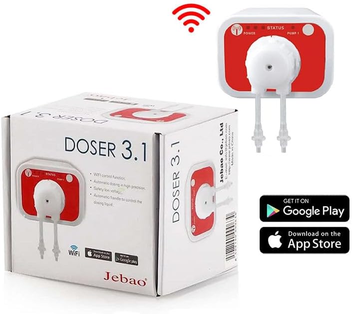 Jebao Doser 3.1 Smart WiFi App Control Automatic Dosing Pump for Saltwater or Freshwater Aquarium Fish Tank - Image 4