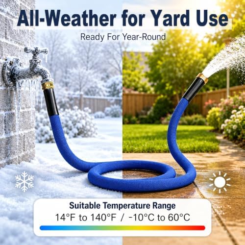 50FT Garden Hose, 5/8-Inch Flat Ultra Lightweight Flexible & Kink Free - Image 6